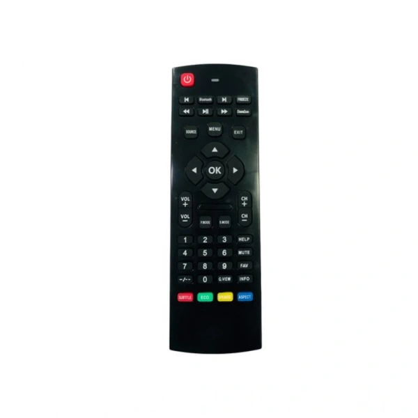 Generic LCD LED TV Remote No.1200 AOC LCD LED TV Remote Control (Black) - Black