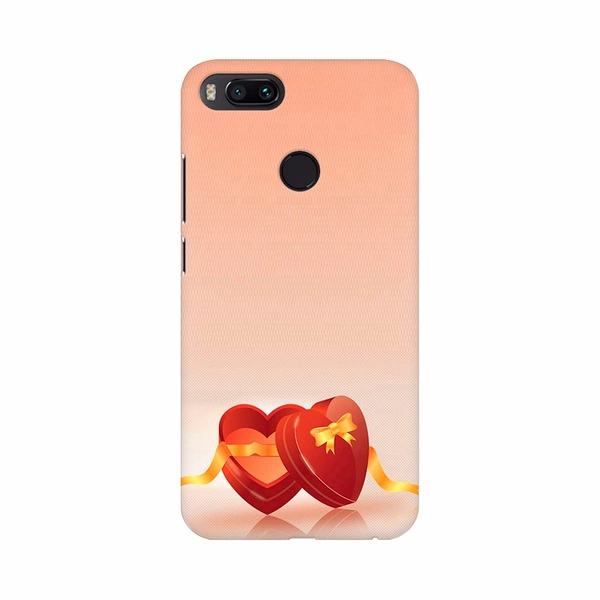 Redmi Note 5 Pro Love Gift box opening Mobile Case Cover - Red, 0.25, Love