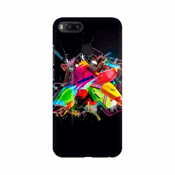 Shopnav Redmi 6 Pro Abstract Drawing pattern Mobile Case Cover - Multi, 0.25, Digital Art