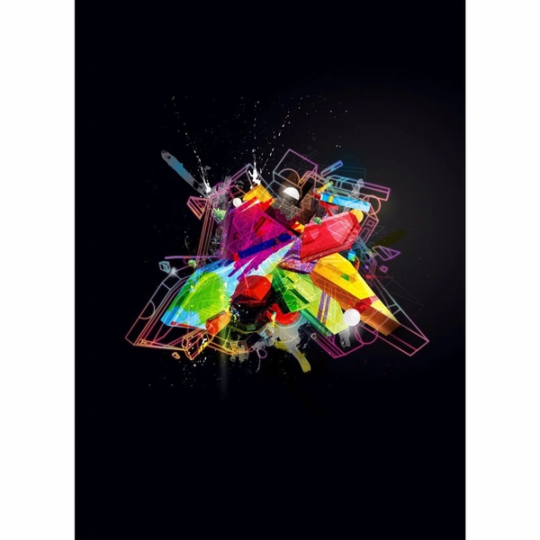 Shopnav Redmi 6 Pro Abstract Drawing pattern Mobile Case Cover - Multi, 0.25, Digital Art