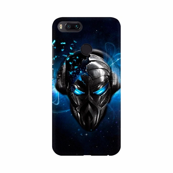 Shopnav Mi A2 Music Mobile Case Cover - Black, 0.25, Paranormal