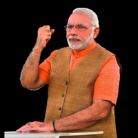Asus ZenFone Max M2 Printed Narendra Modi Hard Mobile Case Cover - 0.25