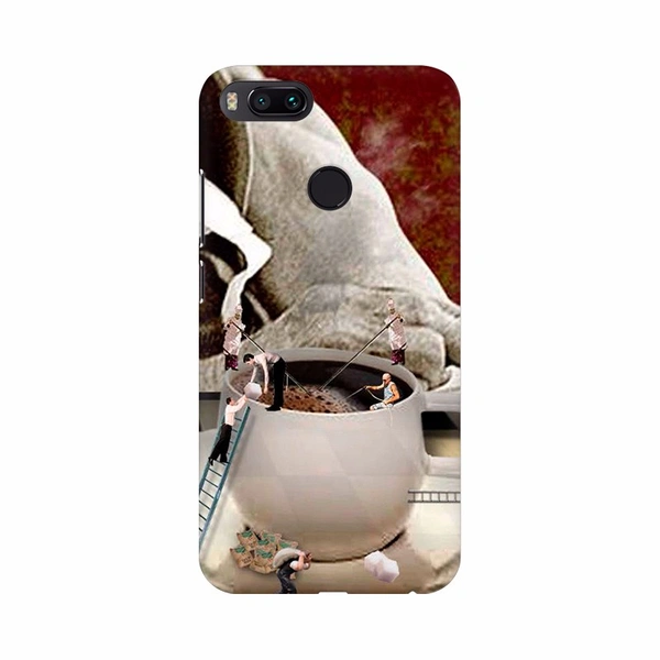 Shopnav Honor 10 Lite Creativity Cup of Civil Construction Mobile Case Cover - White, 0.25, Random