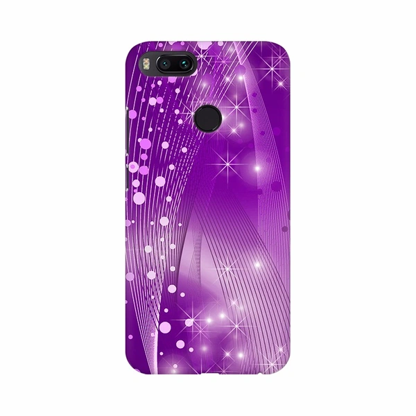 Shopnav Apple iphone 8 Purple Light Gliterring Mobile Case Cover - Purple, 0.25, Texture