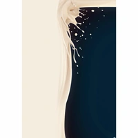 Shopnav Redmi 6 Pro MilkShake Wallpaper Mobile Case Cover - Black, 0.25, Random