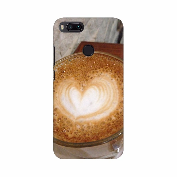 Shopnav Samsung Galaxy S9 Heart Coffee Milk Shake Mobile Case Cover - Brown, 0.25, Cream