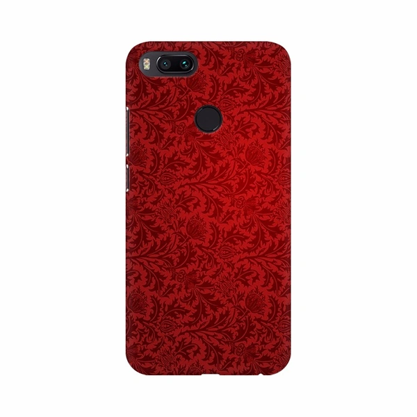 One Plus 7 pro Red Floral wallpaper Mobile Case Cover - Red, 0.25, Texture