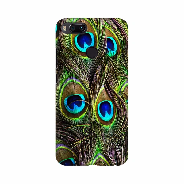 Shopnav One Plus 6T Beautiful Peocock Tail Mobile Case Cover - Green, 0.25, Birds