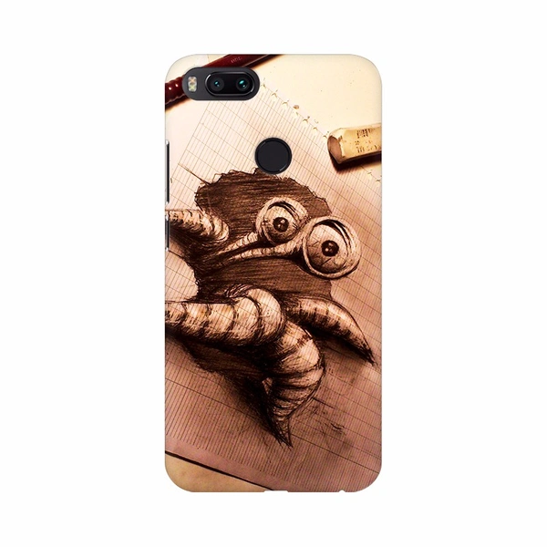 Honor 8X Graphical 3D Diagram Mobile Case Cover - Brown, 0.25, Random