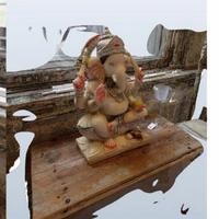Shopnav Apple iphone Xs Max Ganesh Sitting in Chair Mobile Case Cover - Brown, 0.25, Random