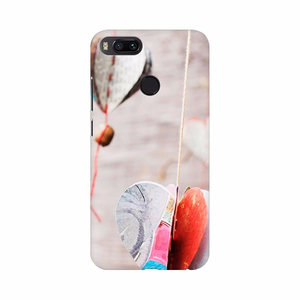 Apple iphone 6s Colorful heart pieces Mobile Case Cover - White, 0.25, Random