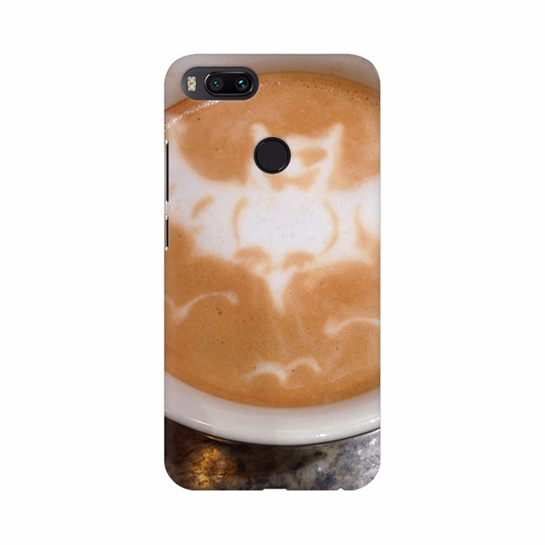 Shopnav Samsung Galaxy S9 Coffee cup with BAT Mobile Case Cover - Brown, 0.25, Cream