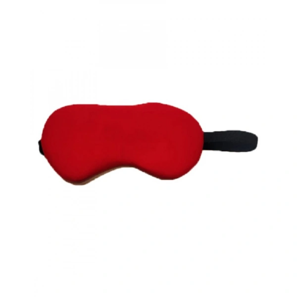 Generic Solid Lycra Foam Eyemasks (Red) - 0.35, Red