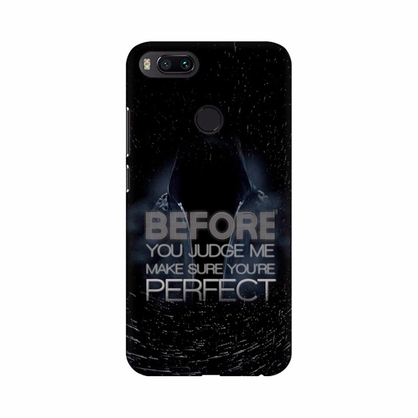 OPPO A3s Universal Quotes Mobile Case Cover - Black, 0.25, Text
