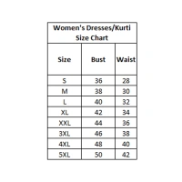 Women's Casual Sleeveless Viscose Rayon Printed Kurti (Green) - Green, 2XL