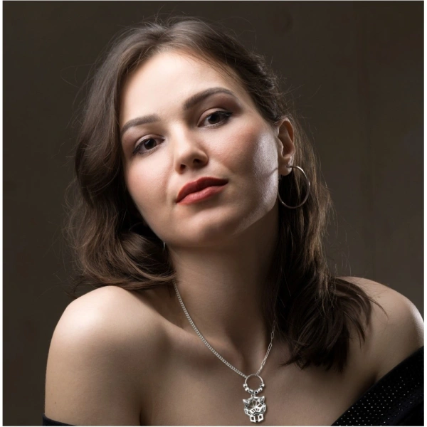 Generic Women's Stainless Steel Imported Gen-z Pendent Chain (Silver Plated) - Silver Plated
