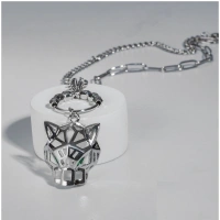 Generic Women's Stainless Steel Imported Gen-z Pendent Chain (Silver Plated) - Silver Plated