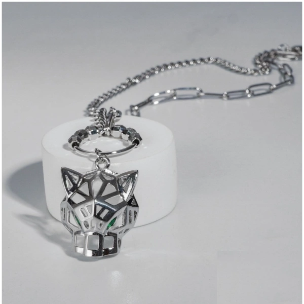 Generic Women's Stainless Steel Imported Gen-z Pendent Chain (Silver Plated) - Silver Plated