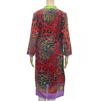Women's Synthetic Kurtis (Multi Color, M)