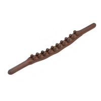Wood Gua Sha Stick Therapy Massager (Brown)