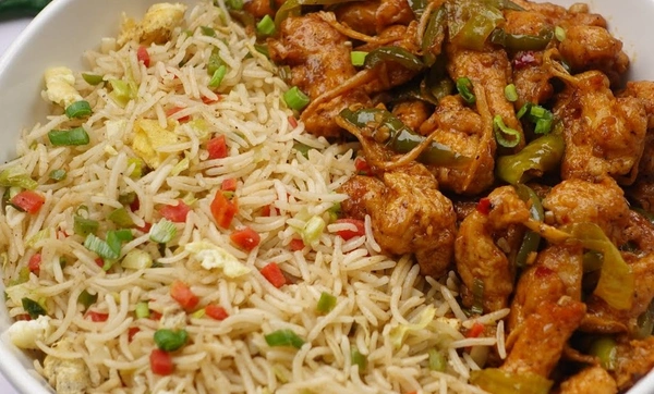 Chicken Chilli+Fried Rice