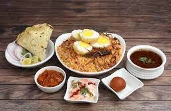 Egg Thali