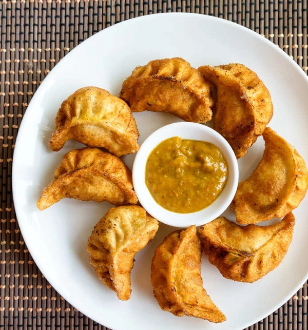 Veg Momos Fried