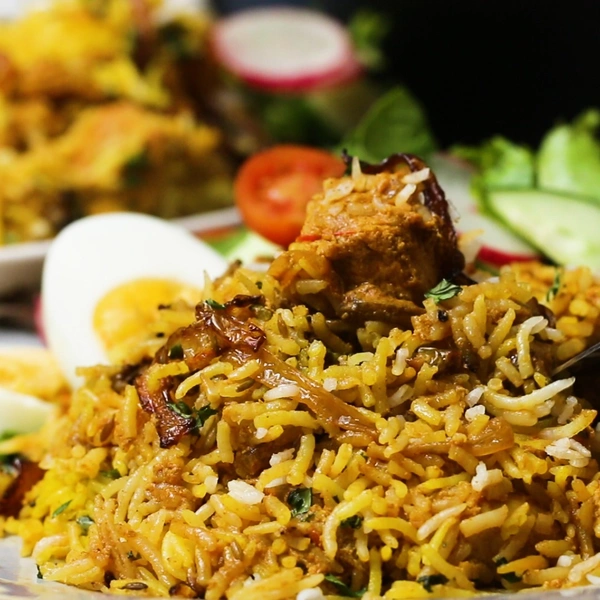 Chicken Tikka Biryani Half