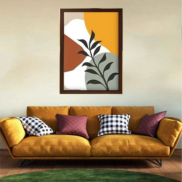 The Leaves High Quality Weather Resistant HD Wall Frame | 18 x 12 inch |