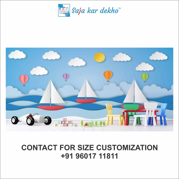 Wall Handing Wallpaper For Pre School | Picture High Quality Weather Resistant HD Wall Paper | 5 x 10 ft |