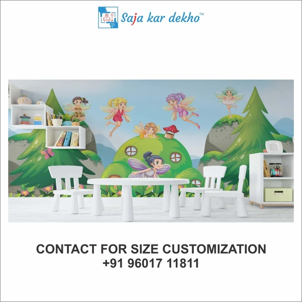 Wall Handing Wallpaper For Pre School | Picture High Quality Weather Resistant HD Wall Paper | 5 x 10 ft |