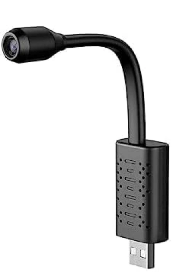 FUTURE PRO WiFi Spy/Hidden USB WiFi Camera, Mini HD 1080p HD USB Universal Interface WiFi Mini Flexi Neck Camera,Wide Angle, Live View on Mobile App Security Camera