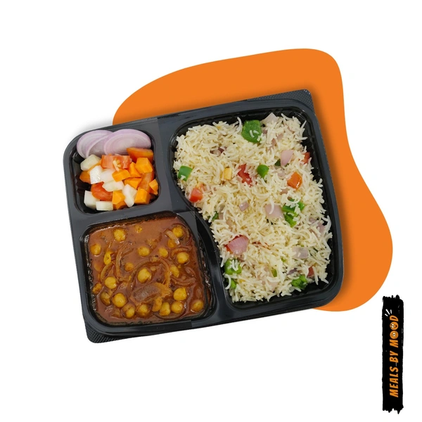 Mini Cravings Mood Meal | Cheese Chole-Chawal Meal - Fried Rice