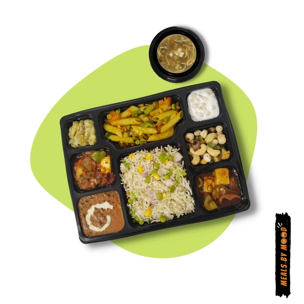 Hangry Mood Thali Meal - Sweet Corn Soup