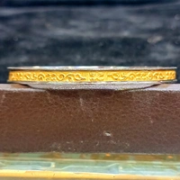 TRJ THOKAI NOA HALLMARK 916 22KT GOLD NOA BADHANO APPROX. WGT: 0.300 GM WITH PURITY SMART CARD - 22