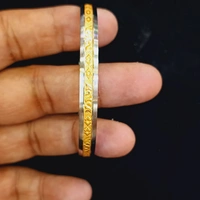 TRJ SIDE BIT NOA HALLMARK 916 22KT GOLD NOA BADHANO APPROX. WGT: 0.300  GM WITH PURITY SMART CARD - 25