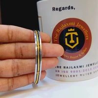 TRJ PREMIUM VIRAL NOA HALLMARK 916 22KT GOLD NOA BADHANO APPROX. WGT: 0.150 GM WITH PURITY SMART CARD. - 22