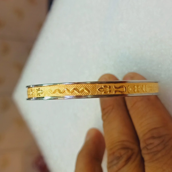 Trj CERTIFIED BIS HALLMARK 916 22KT GOLD NOA ( APPROX WGT 0.350- 0.400 GM (1 Piece) WITH PURITY SMART CARD. - 27