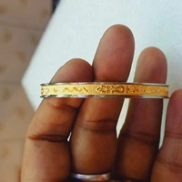 Trj CERTIFIED BIS HALLMARK 916 22KT GOLD NOA ( APPROX WGT 0.350- 0.400 GM (1 Piece) WITH PURITY SMART CARD. - 24