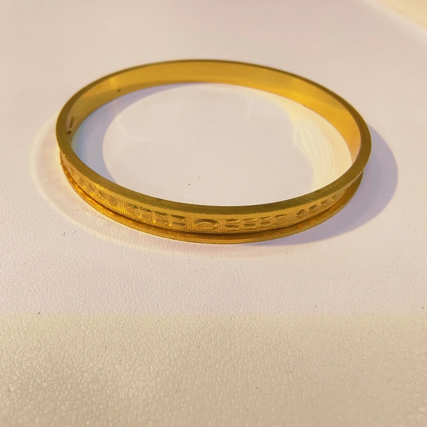 TRJ CERTIFIED BIS HALLMARK 916 22KT GOLD CHURI (PATH/SOCKET CHURI) APPROX WGT 0.300 - 0.350 GM (1 Piece) WITH PURITY SMART CARD. - 24