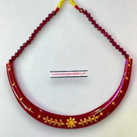 HALLMARK 18KT GOLD POLA NECKLACE 1 PIECE WITH CERTIFICATE APPROX WGT: 0.500 GM