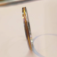 RED 22KT 916 HALLMARK VIRAL NOA PREMIUM LASER LAMINATED (1 PIECE) APPROX WGT: 0.100 GM (NON MARK) WITH CERTIFICATE. - 22