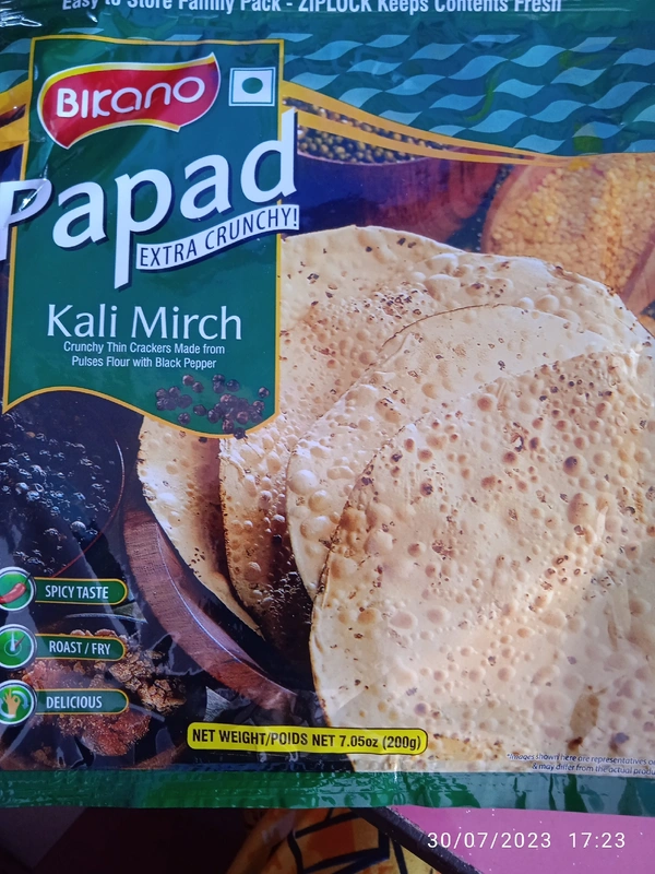 Kali Mirch Papad