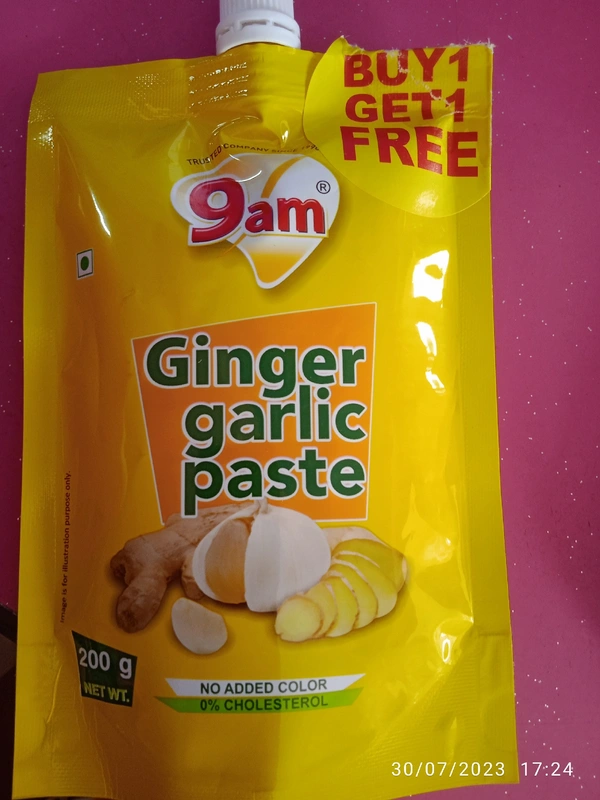 Gingeric Garlic Paste ( Buy 1 Get 1 Free)