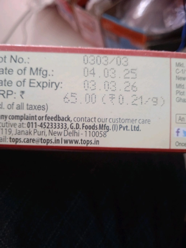 Tops Noodles 300G
