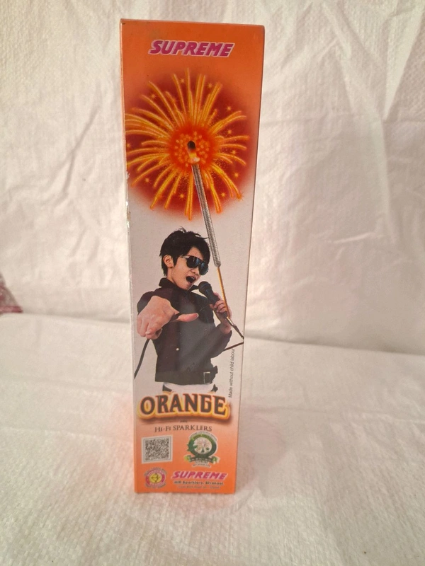 Orange Sparklers