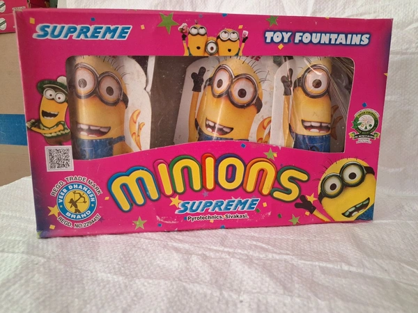 Minions Colour Ful (3Pcs)