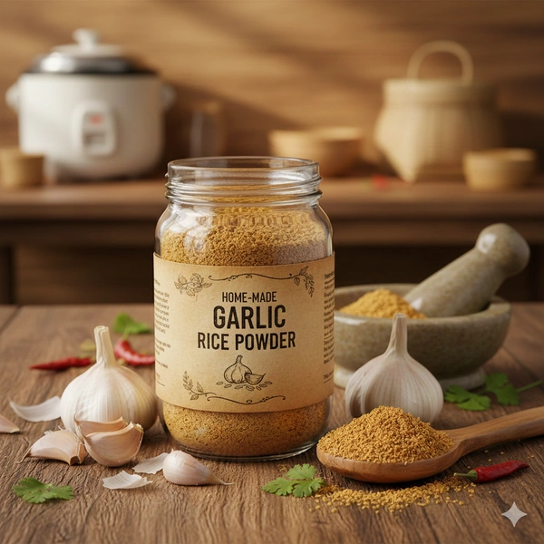 Garlic Rice Powder (பூண்டு சாதப் பொடி)