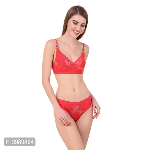 Women's Lingerie Sets Pink Colour Pack of 1 - 30