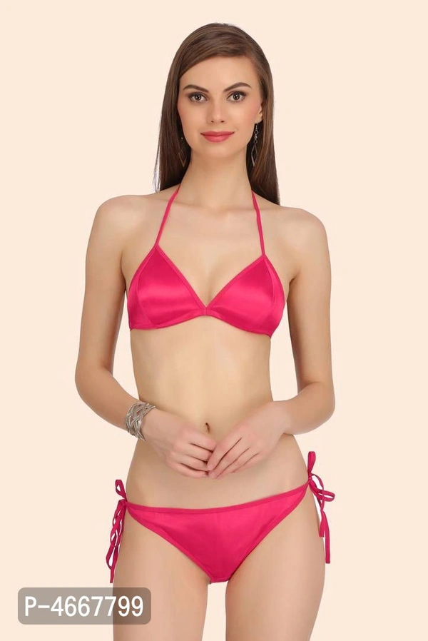 Women Cotton Bra Panty Set for Lingerie Set ( Pack of 1 ) - 32